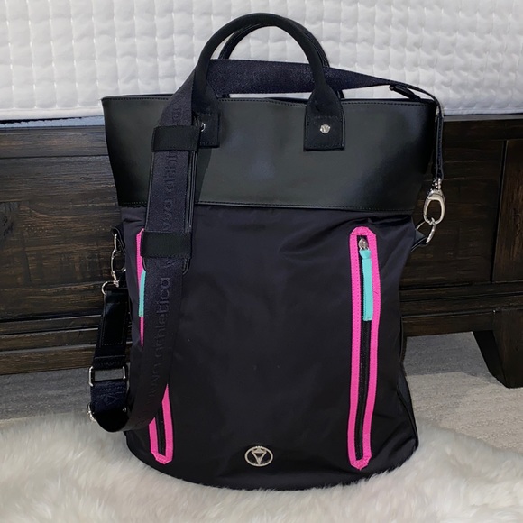IVIVVA ATHLETICA LULULEMON Workout Gym Dance Tote Shoulder All-Around Bag - Picture 1 of 16